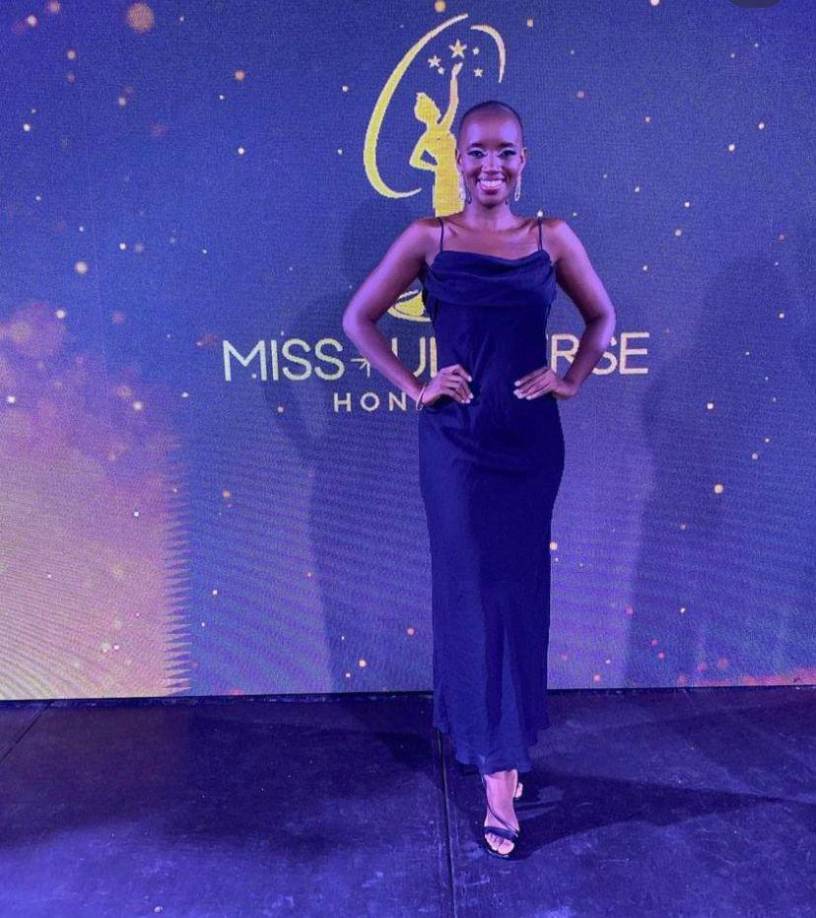 Se trata de Keril Cacho, Miss Iriona. 