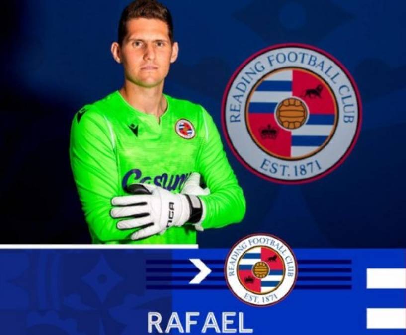 El Reading ha fichado al guardameta brasileño Rafael, firma hasta junio de 2022 y llega procedente de la Sampdoria.