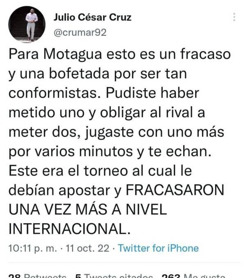 Julio Cruz de El Heraldo.