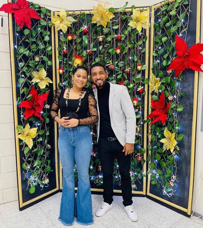 Reinieri Mayorquín: El centrocampista del Marathón tiene como esposa a Ingrid Herrera .