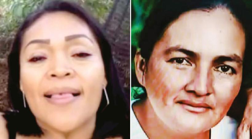 Blanca Sorto y Jessenia Orellana.