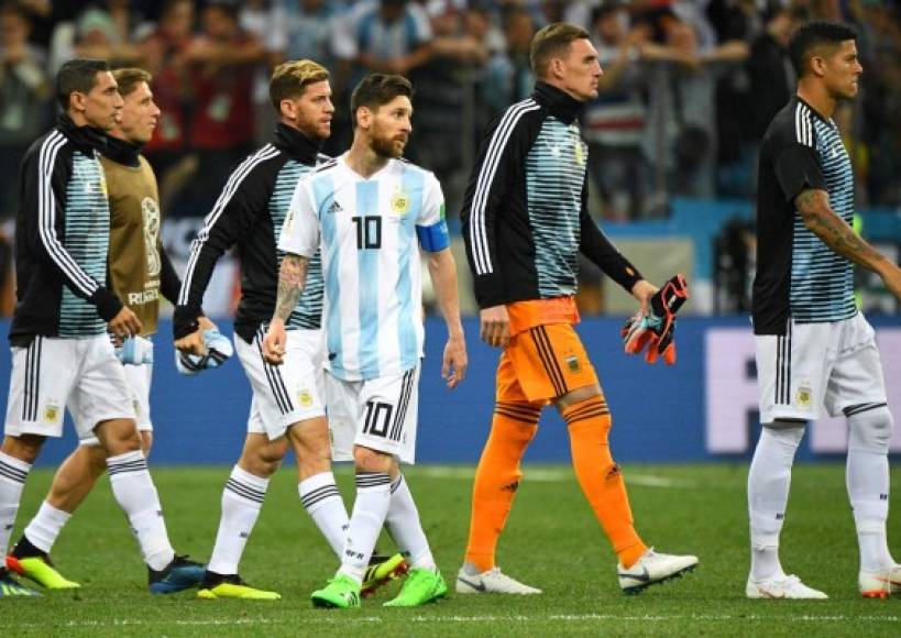 Lionel Messi y Argentina quedaron al borde de la eliminación del Mundial de Rusia