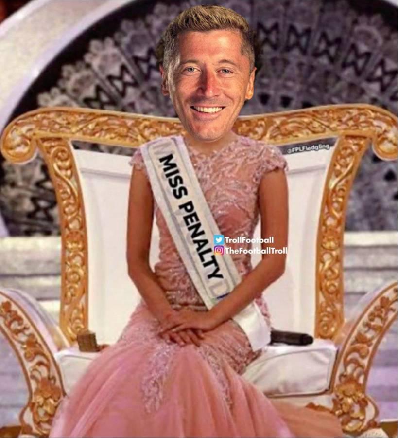 Lewandowski se lleva las burlas: los memes de la derrota del Barcelona ante Sevilla