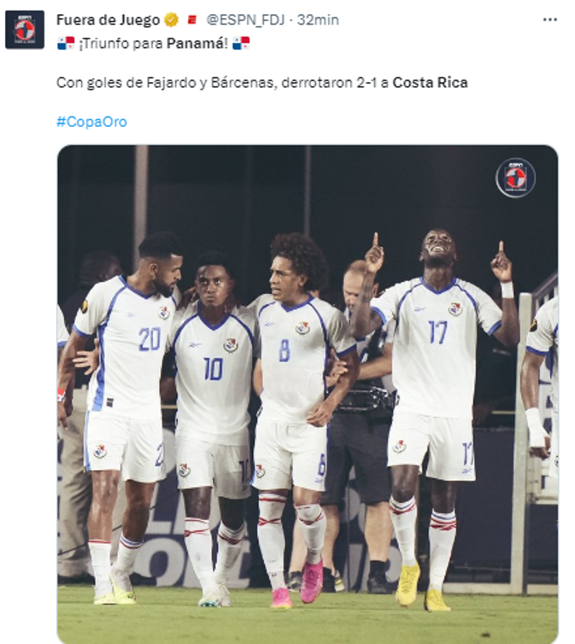 ¿Los mejores de Centroamérica? Prensa reacciona al triunfo de Panamá