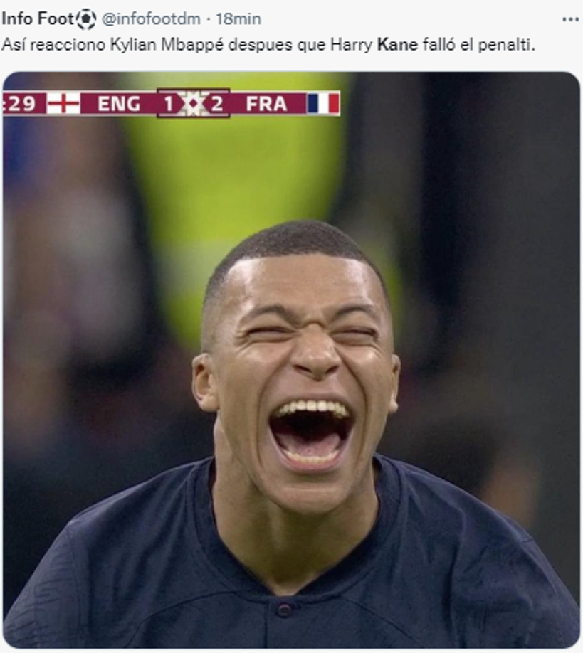“A la tribuna”: Los jocosos memes a Harry Kane por penal errado
