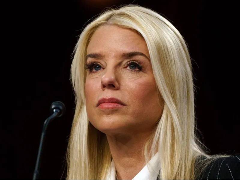 Pam Bondi, fiscal general de Estados Unidos.