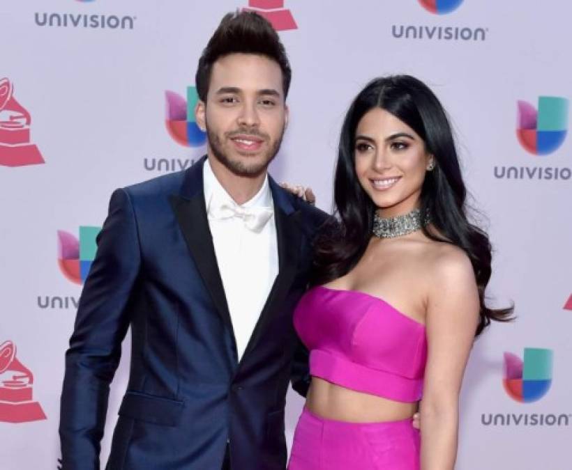 <br/>Cantante: Prince Royce<br/>Esposa: Emeraude Toubia<br/>Originaria: Canadá<br/>Profesión: Actriz