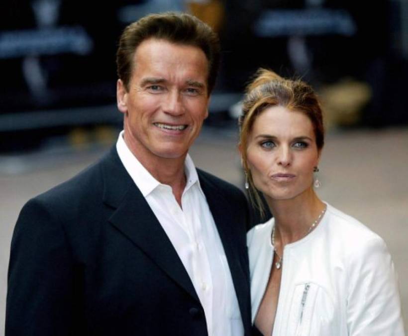 Arnold Schwarzenegger - El mito del fisioculturismo (siete veces Mr. Olympia, entre otros muchos títulos), actor y exgobernador de California se divorció en 2011 tras 25 años de matrimonio con Maria Shriver tras reconocer que el hijo de una exempleada era suyo.