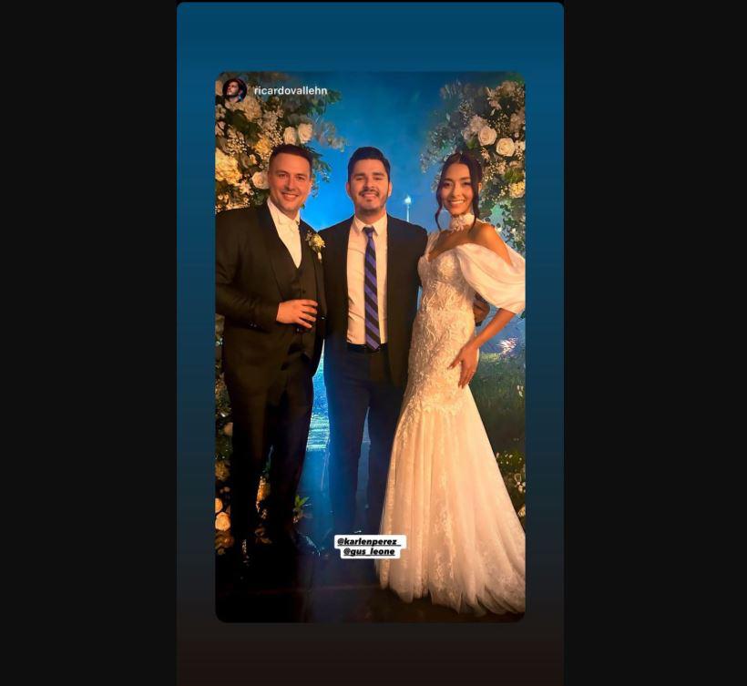 Así fue la hermosa boda de Karlen Pérez y Gustavo Leone