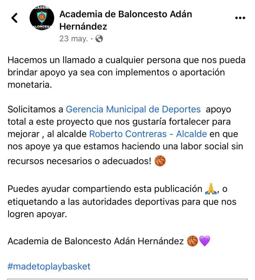 Este es el comunicado que publicaron en sus redes sociales.