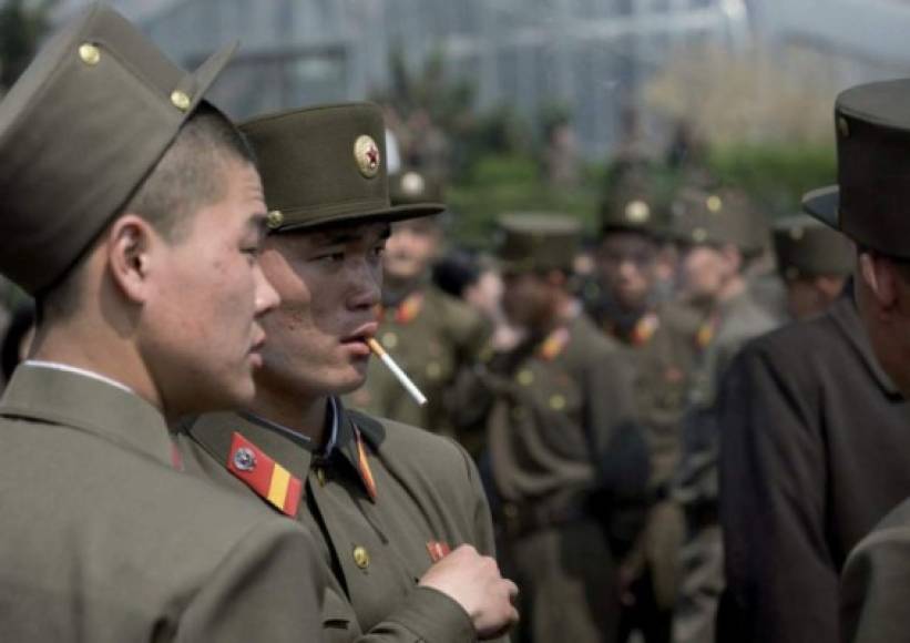 El ejército de Corea del Norte es uno de los más numerosos del mundo.