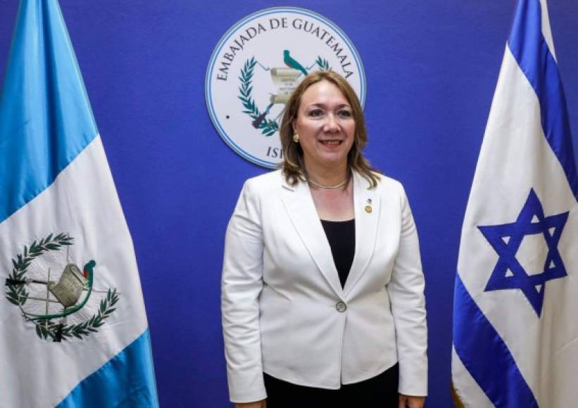 La diplomática Sara Angelina Solís es la embajadora de Guatemala en Israel.