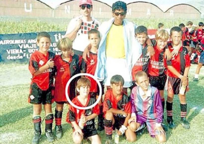 Messi espera cerrar su carrera en Newell´s ya que solo ha jugado en las inferiores de este equipo.