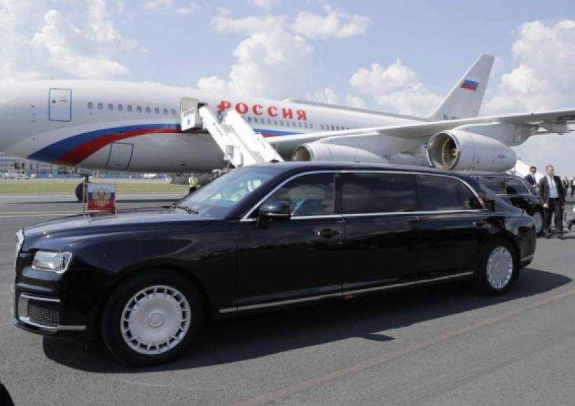 La limusina del presidente ruso está valorada en 165 millones de euros.