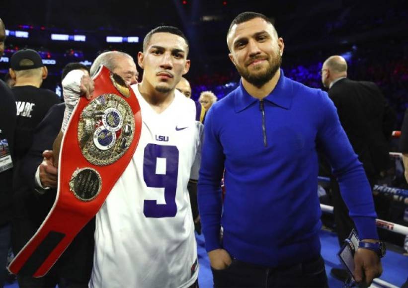 El ucraniano Vasyl Lomachenko puede ser el próximo rival del hondureño Teófimo López.