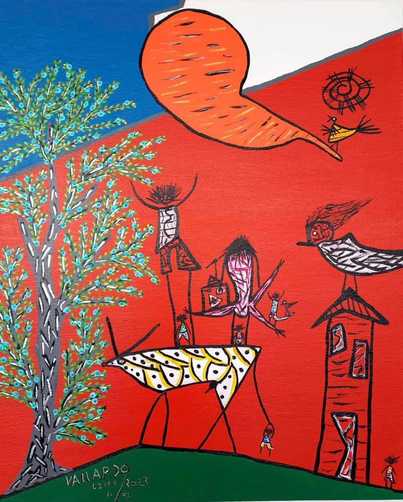 El hondureño Jaime Vallardo junto a Víctor Delfín presentan galería en Perú