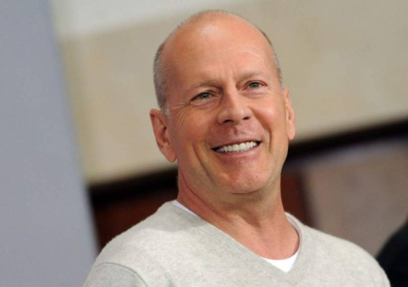 El actor estadounidense Bruce Willis se posicionó en el séptimo peldaño.