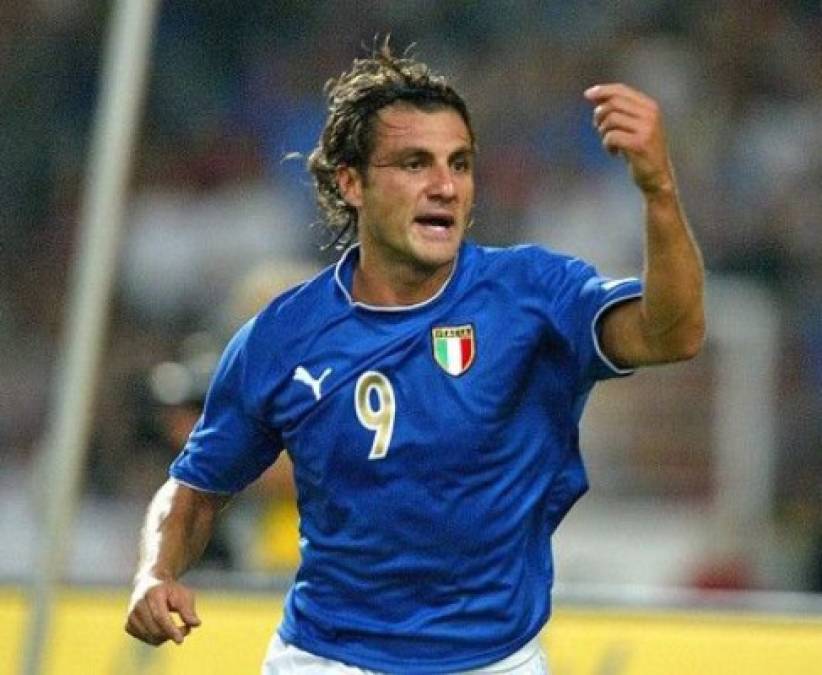 Christian Vieri disputó dos mundiales con la selección de Italia. Estuvo en 1998 y 2002. Hoy su vida ha dado un nuevo giro.