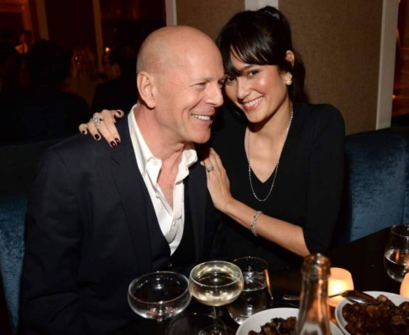 Bruce Willis (60) y Emma Heming (37).