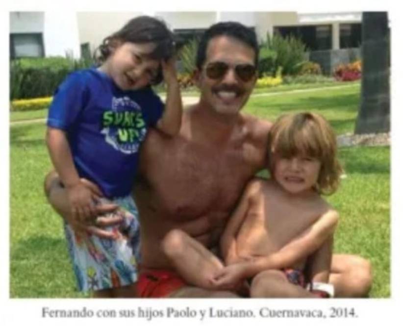 Junto a Ingrid Coronado, Fernando tuvo dos hijos, Luciano y Paolo.