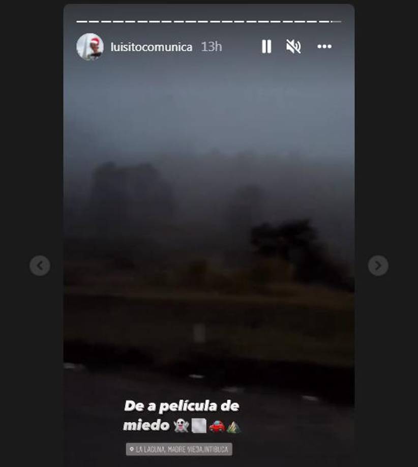 En su reciente storie de Instagram se le puede ver en Intibucá. Los fans de Luisito Comunica deben estar pendientes para el próximo clip sobre su viaje a Honduras que lanzará el youtuber en su canal.