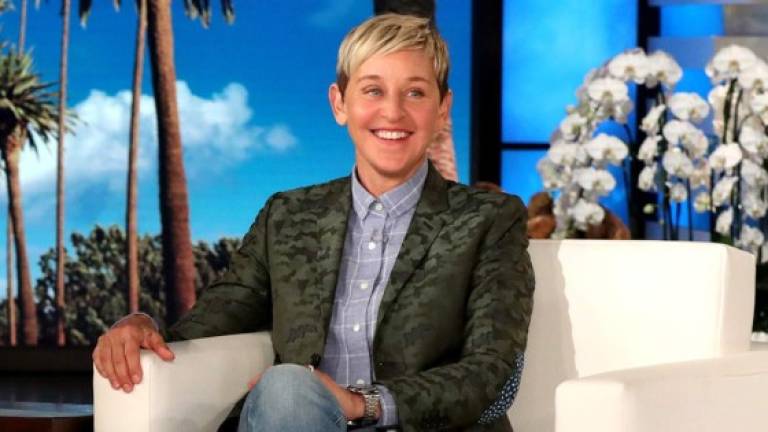 La comediante y conductora Ellen DeGeneres.