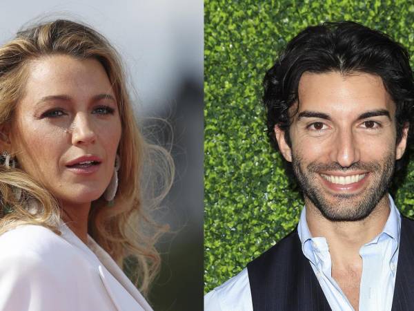 Los actores estadounidenses Blake Lively y Justin Baldoni.