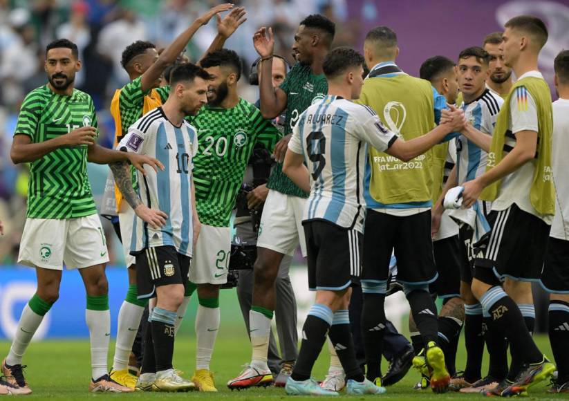 La tristeza de Lionel Messi por la dolorosa derrota de Argentina ante Arabia Saudita.
