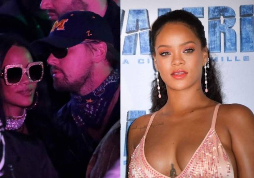 Rihanna 2014<br/>Profesión: Cantante<br/>Edad actual: 30<br/><br/>Riri se puede jactar de ser la única morocha en cautivar al galán.<br/><br/>Los rumores del romance entre el actor y la cantante se dieron cuando fueron vistos besándose en un club. Al final la relación no fue confirmada de forma oficial por ninguno de los famosos.<br/><br/>
