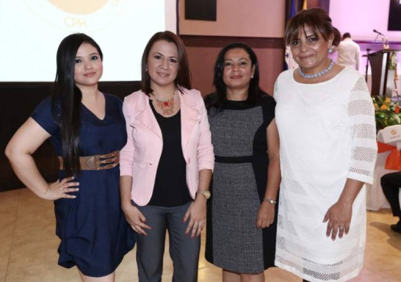 Kleymer Baquedano, Ana Reyes, Johana Castillo y Xiomara Orellana.