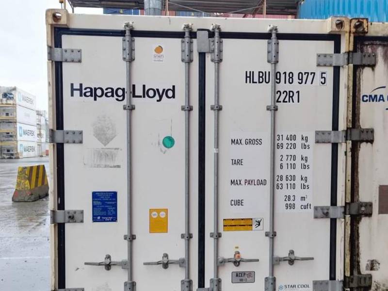 El contenedor contiene unas 50 mil dosis de fentanilo, según información preliminar de autoridades de Honduras.