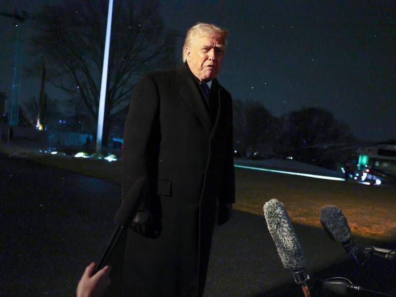 La publicación generó críticas incluso por parte de miembros del Partido Republicano. Imagen de archivo del presidente Trump.