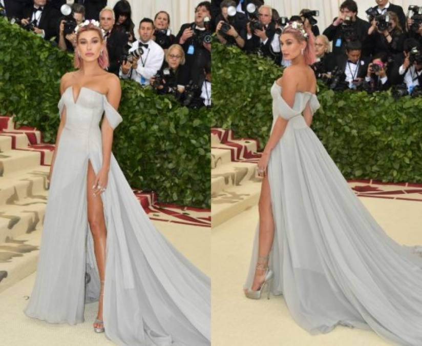 El diseño elegido por Hailey Baldwin se presenta para 15 años, graduaciones e incluso, con algunas modificaciones, para una boda.<br/>