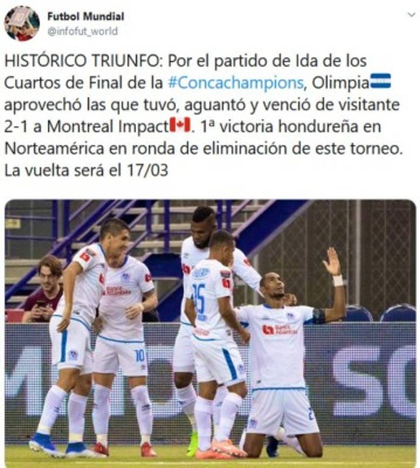 La victoria del Olimpia es catalogado de histórico.