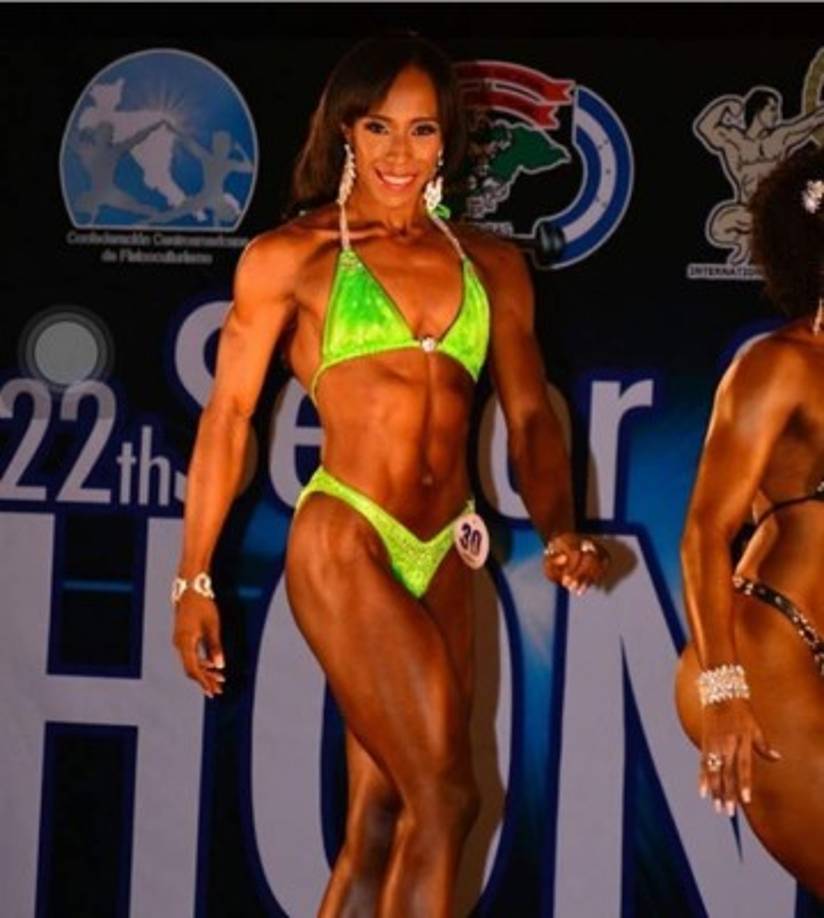 Ivonne Ponce se declara adicta al gimnasio. Tiene casi 2 mil seguidores en Instagram.