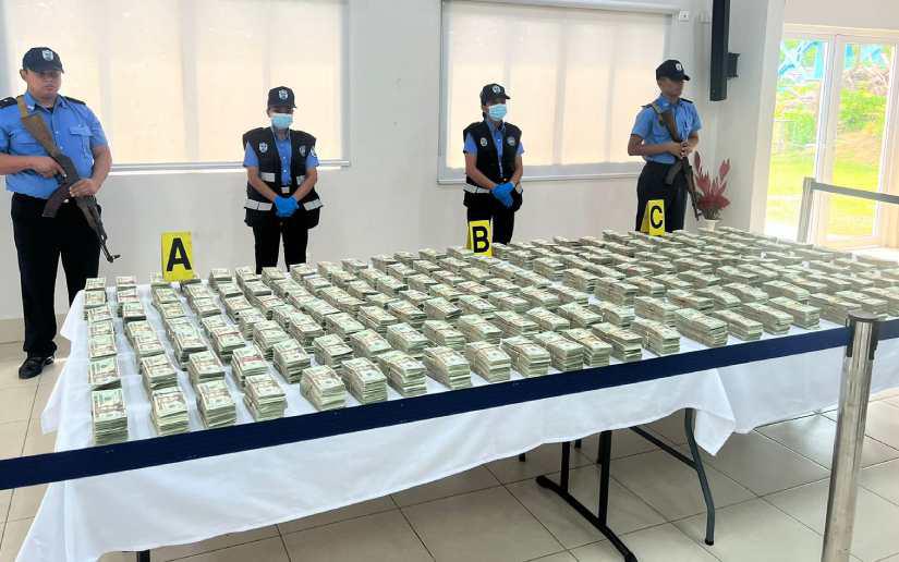 Nicaragua decomisa 1,5 millones de dólares que iban sobre una mula