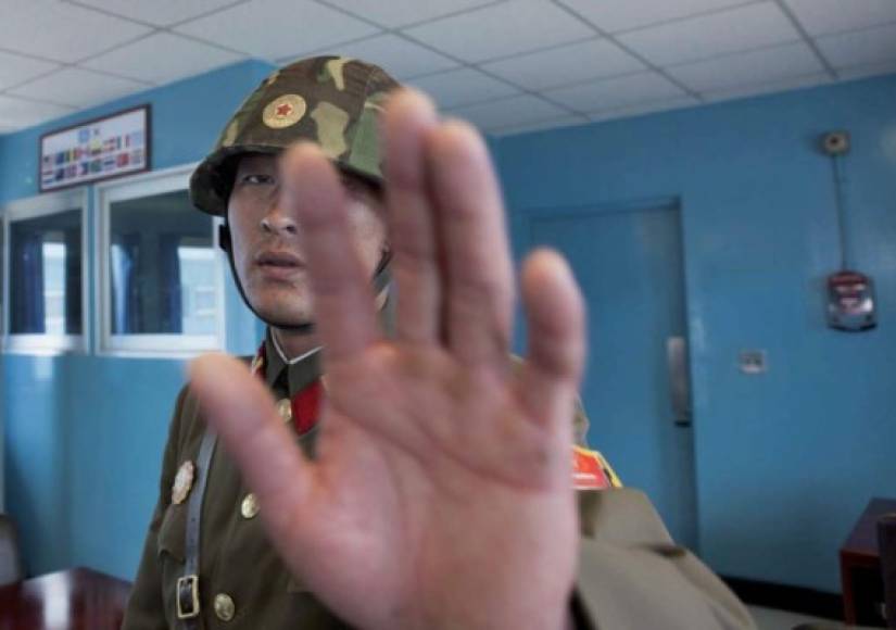 Fotografíar a cualquier soldado está prohibido en Corea del Norte.