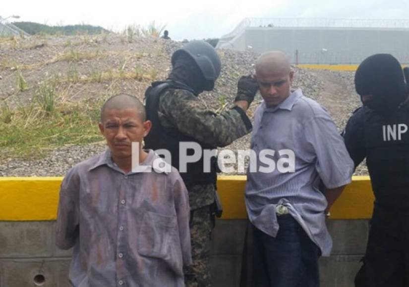 Hasta en los oídos fueron revisados los internos que fueron trasladados desde San Pedro Sula.