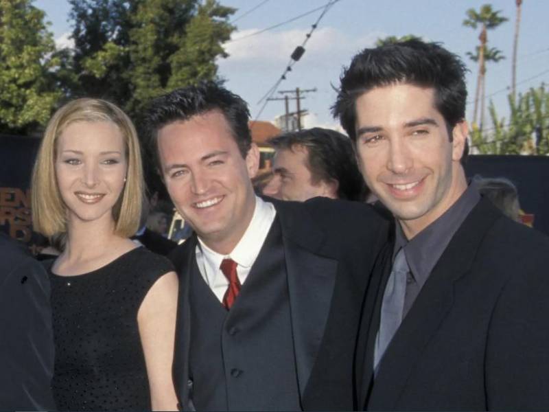 Lisa Kudrow, Matthew Perry y David Schwimmer en una imagen de archivo.