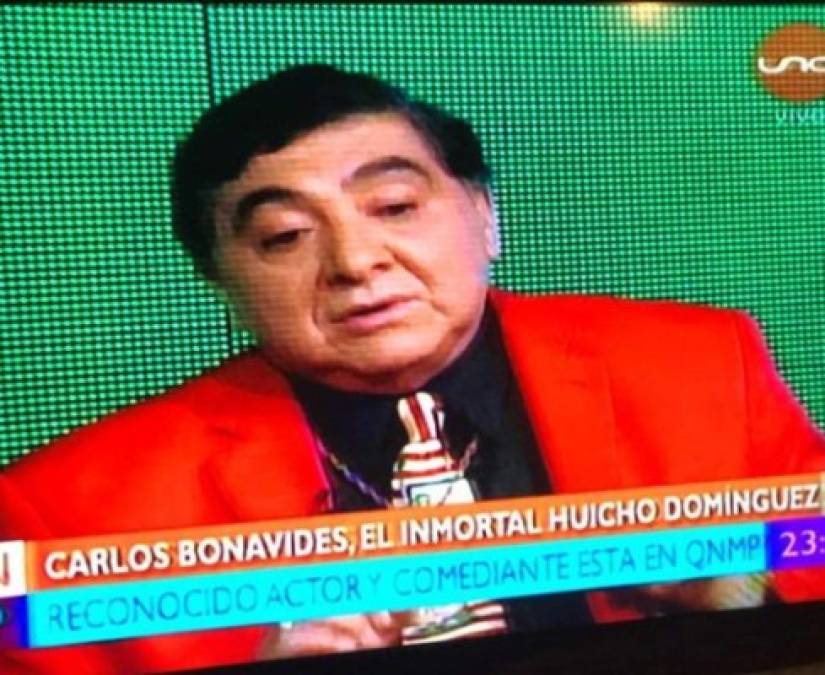 Hasta el momento el actor no se ha desligado de Huicho Domínguez, todo lo contrario, es invitado a varios programas mexicanos y de otros países, en el que siempre es presentado como su personaje.