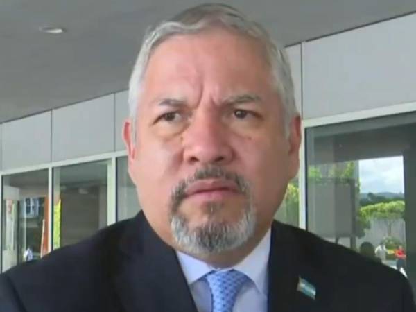 El canciller de Honduras, Eduardo Enrique Reina.