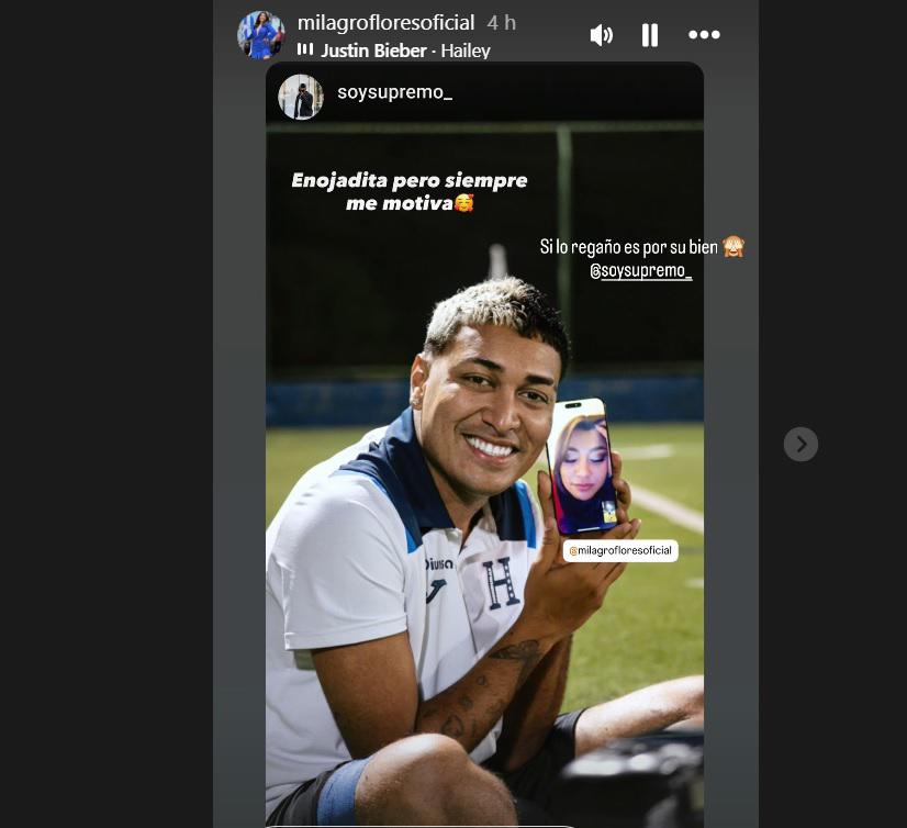 Supremo sobre Milagro Flores: Está enojadita, pero siempre me motiva