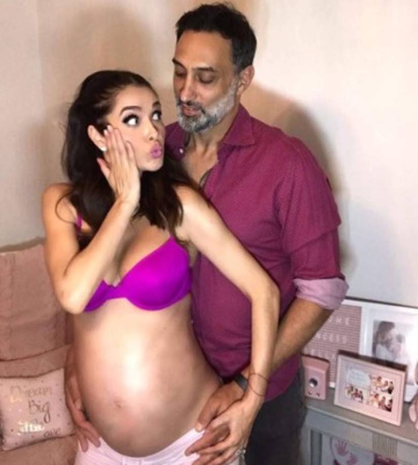 La actriz de El Señor de los Cielos confesó que aunque llevaba poco tiempo de haber dejado los anticonceptivos, nunca creyó que su embarazo se daría tan rápido.