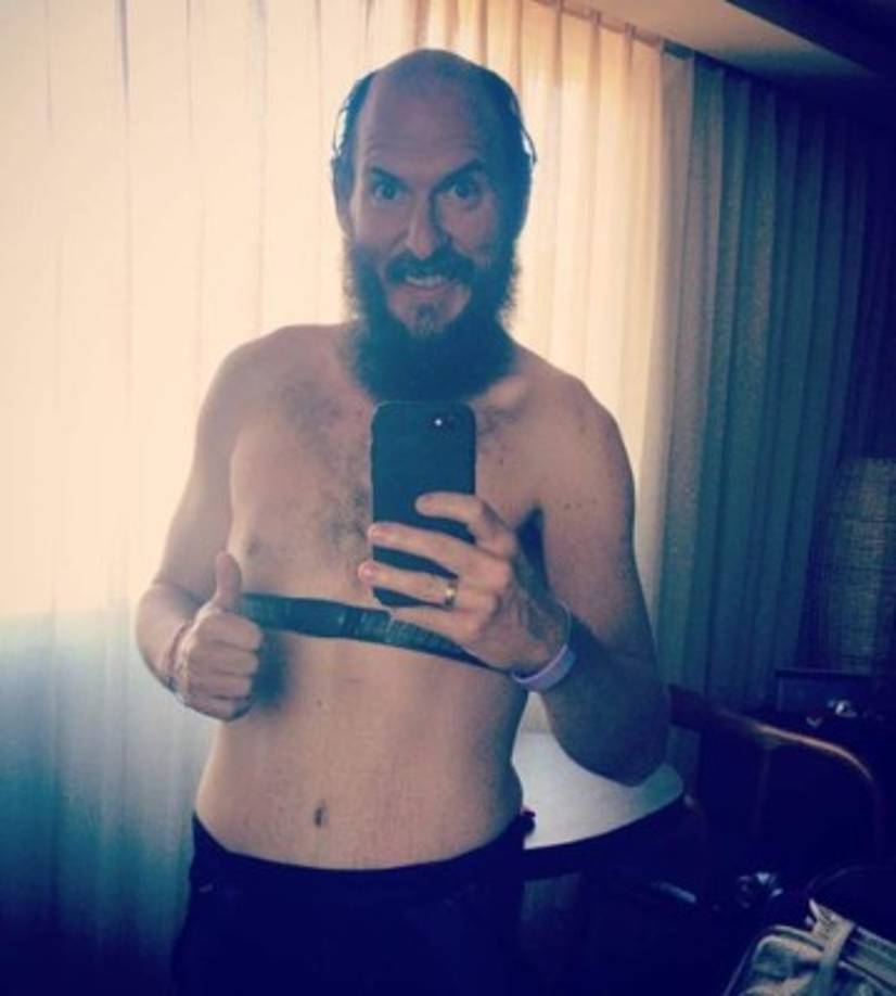 Además de someterse a una dieta, Andrés se refugió en el ciclismo, una disciplina que le apasiona y que se convirtió en el cómplice perfecto de su plan para bajar de peso.