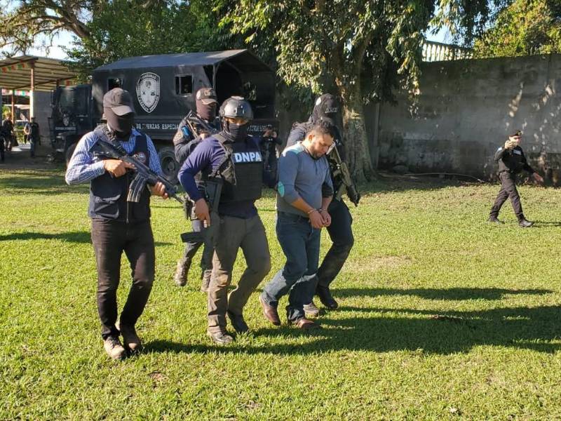 Autoridades hondureñas capturaron este sábado a un ciudadano hondureño pedido en extradición.