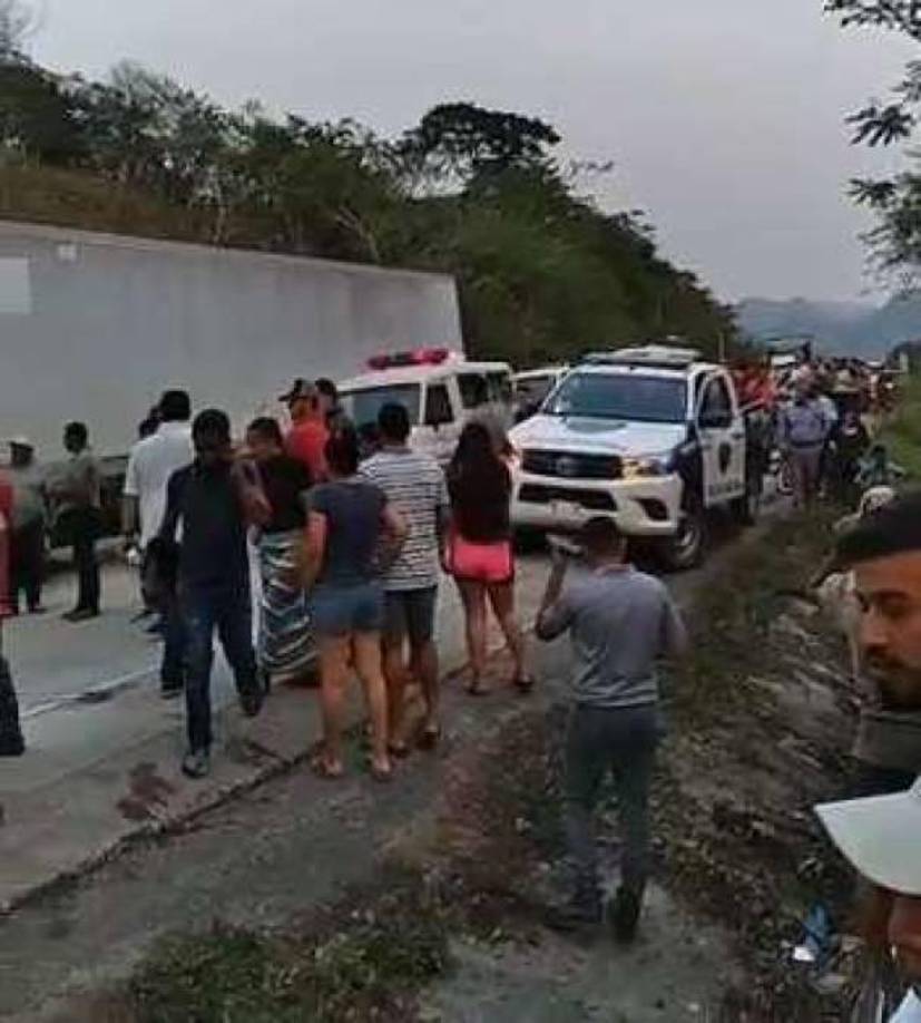 El fin de semana se publicó la foto de una persona que se decía que era el conductor que se había refugiado en una cueva. Se confirmó que esa persona es un enfermo mental y no tiene nada que ver con el responsable del accidente.