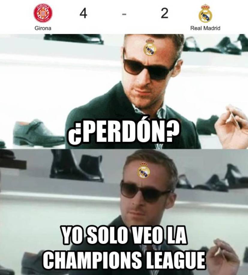 Memes hacen pedazos al Real Madrid tras ser humillados por el Girona