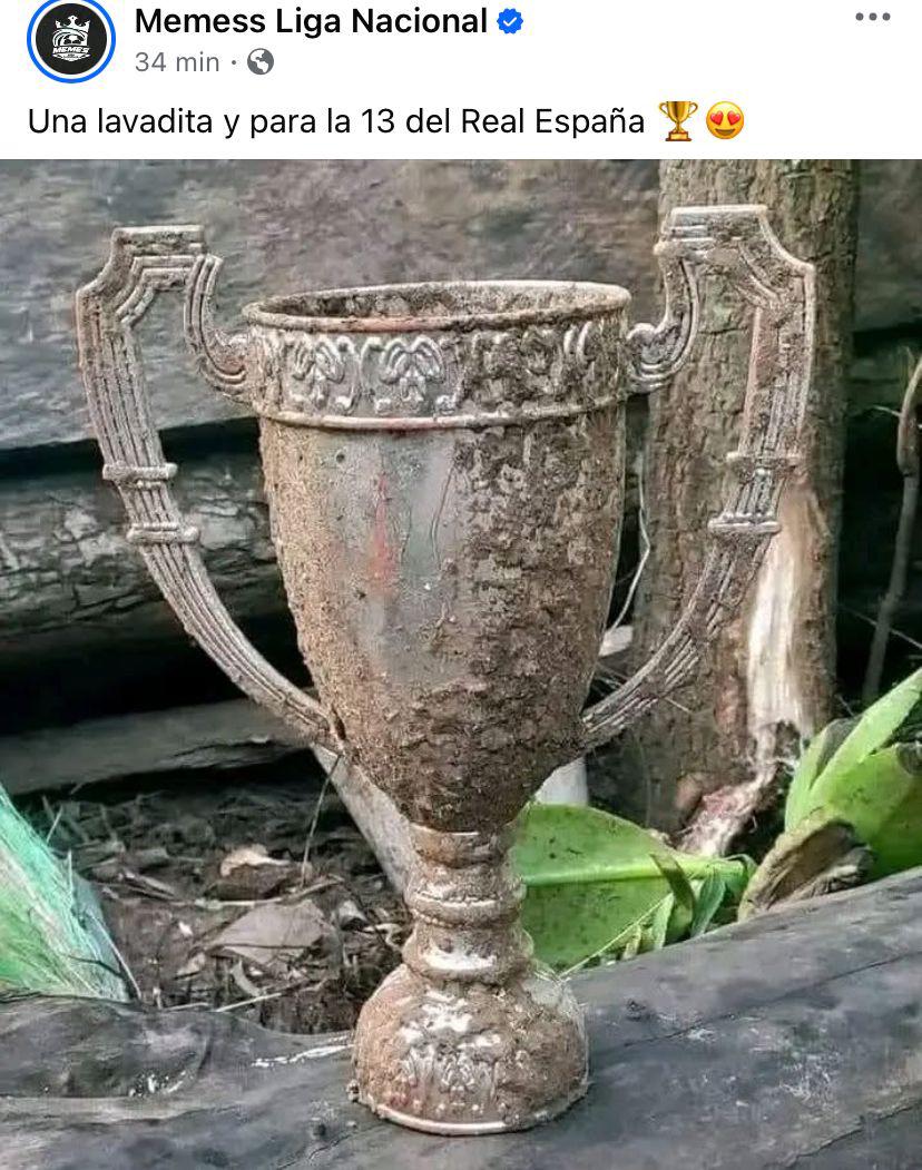 Memes se burlan de Real España tras goleada del Olimpia en la final