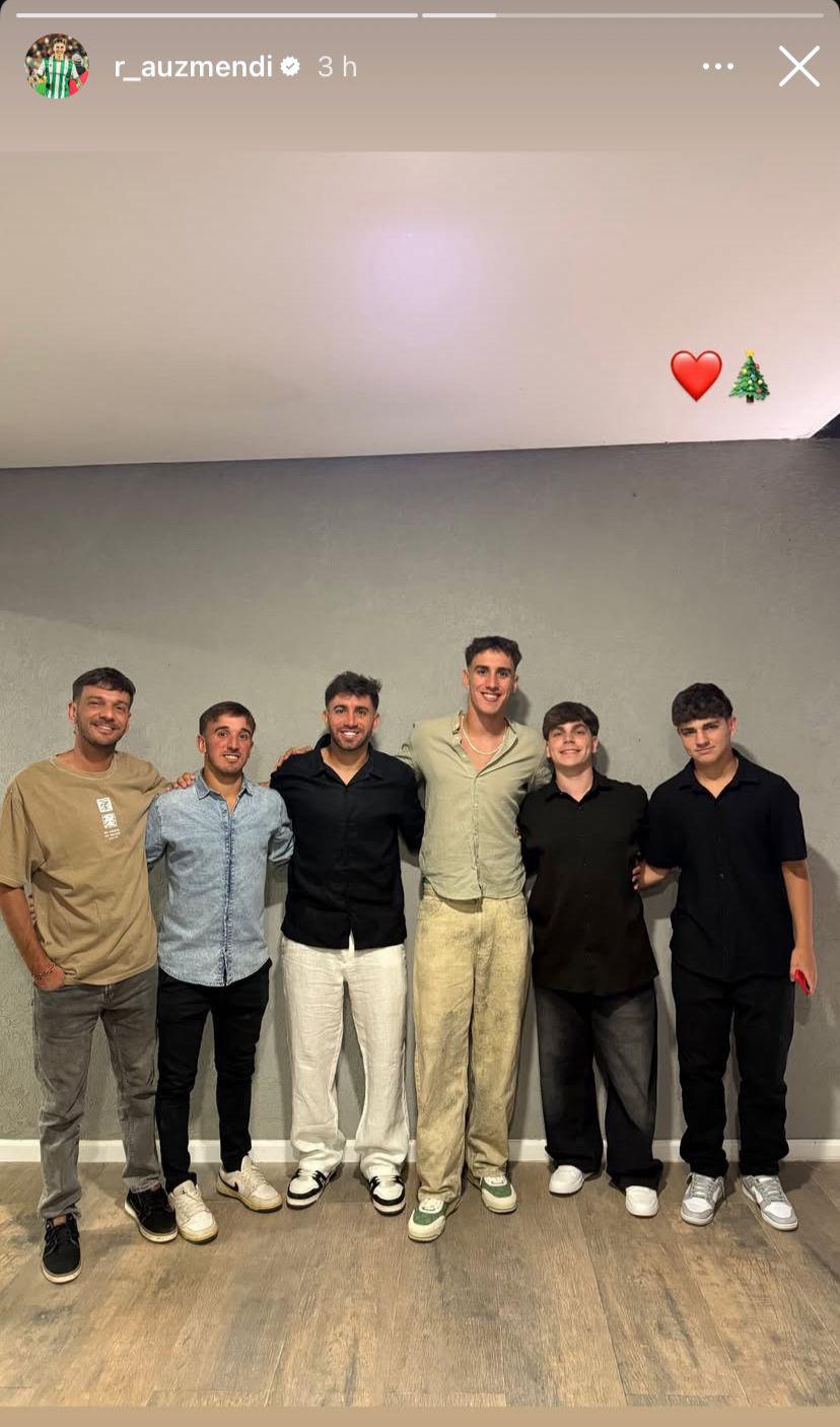 Así disfrutaron Navidad: Palma y Arriaga sorprenden; Auzmendi junto a Cecilia