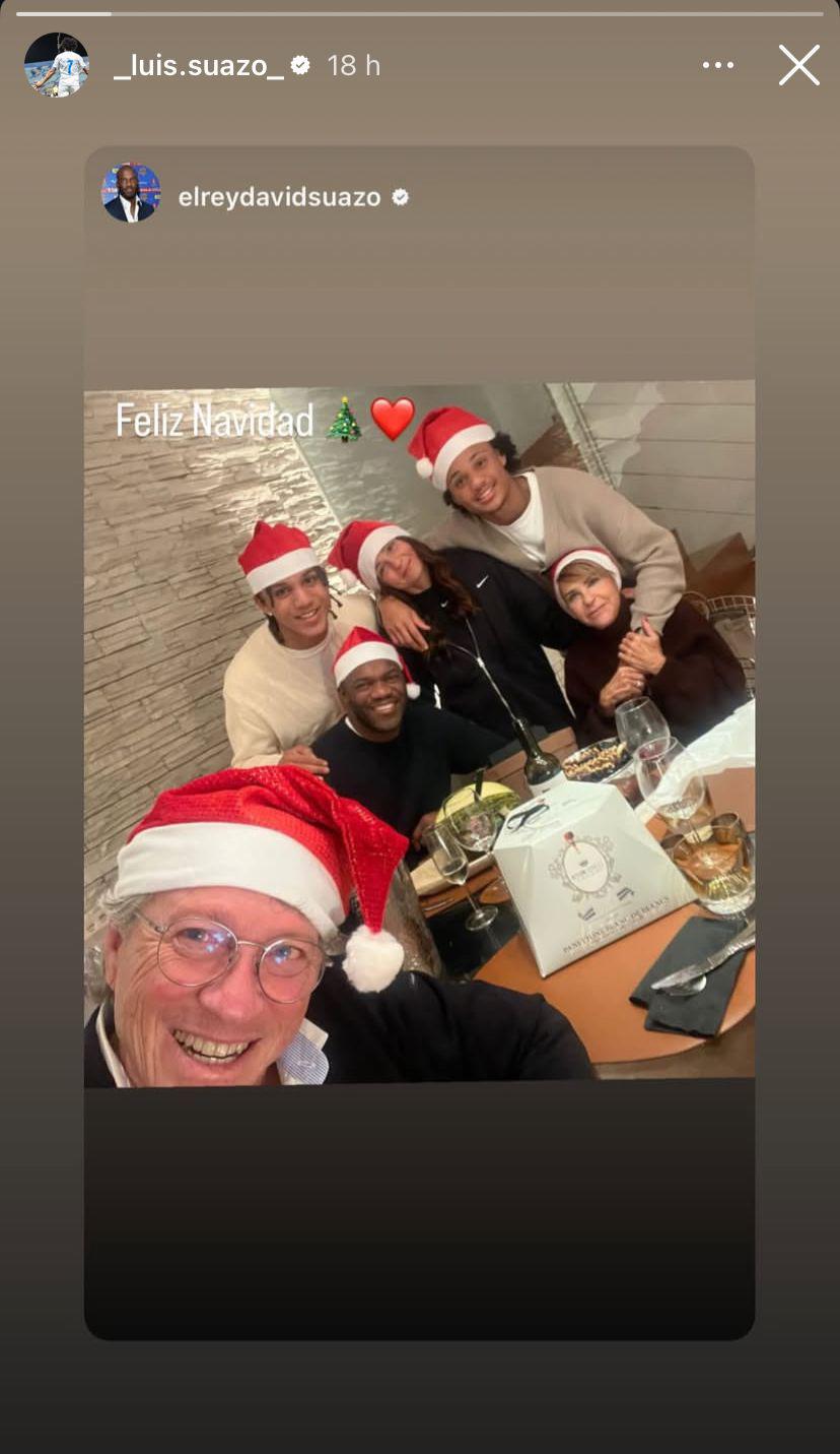 Así disfrutaron Navidad: Palma y Arriaga sorprenden; Auzmendi junto a Cecilia